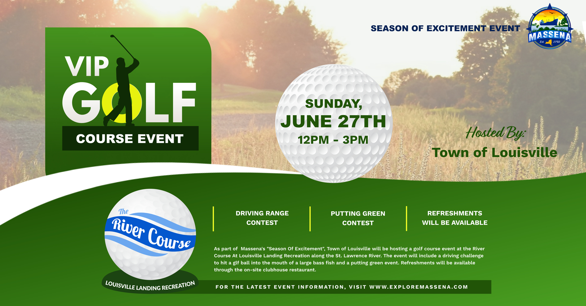 VIP Golf Course Event River Course At Louisville Landing
